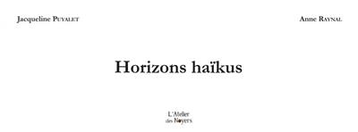 Horizons haïkus