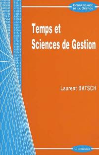 Temps et sciences de gestion