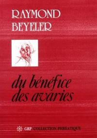 Du bénéfice des avaries