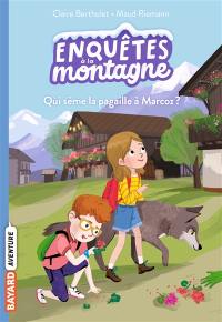 Enquêtes à la montagne. Vol. 1. Qui sème la pagaille à Marcoz ?