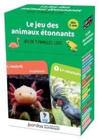 Le jeu des animaux étonnants : jeu de 7 familles, loto