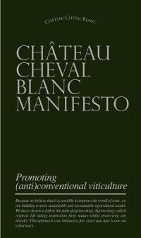 Château Cheval Blanc manifesto : promoting (anti)conventional viticulture