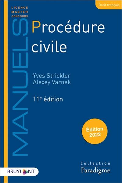 Procédure civile : 2022