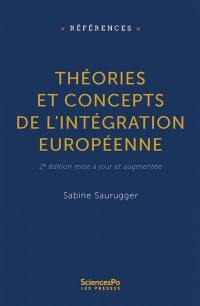 Théories et concepts de l'intégration européenne