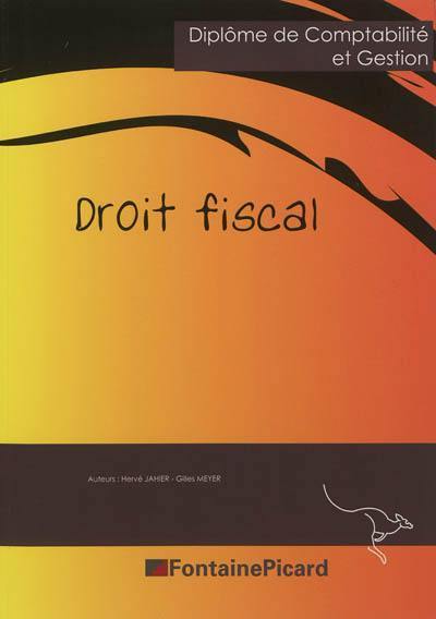 Droit fiscal, diplôme de comptabilité et gestion