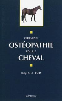 Ostéopathie pour le cheval