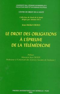 Le droit des obligations à l'épreuve de la télémédecine