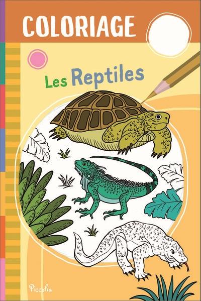 Les reptiles : coloriage