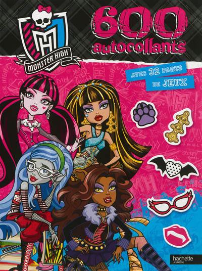 Monster High : 600 autocollants