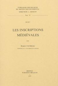 Les inscriptions médiévales