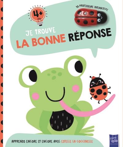 La grenouille : apprends encore et encore avec Estelle la coccinelle