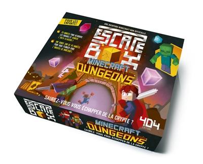 Escape box Minecraft Dungeons : une aventure Minecraft non officielle