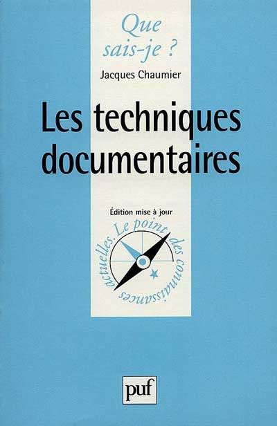 Les techniques documentaires