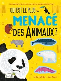 Qui est le plus... menacé des animaux ? : 250 informations sur les animaux en danger d'extinction