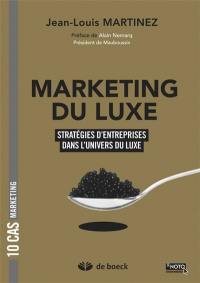 Marketing du luxe : stratégies d'entreprises dans l'univers du luxe