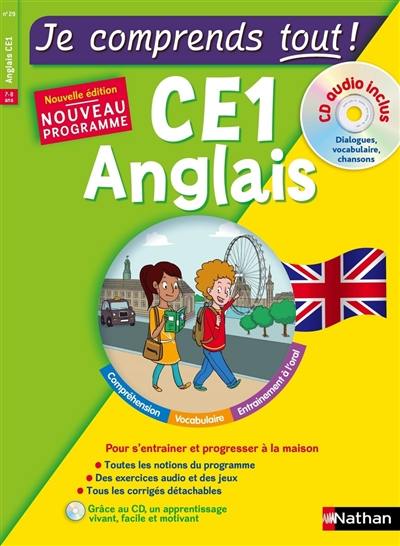 Je comprends tout ! Anglais CE1, 7-8 ans : nouveau programme