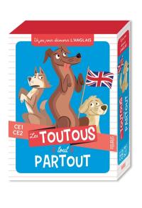 Les toutous tout partout, CE1, CE2 : un jeu pour découvrir l'anglais