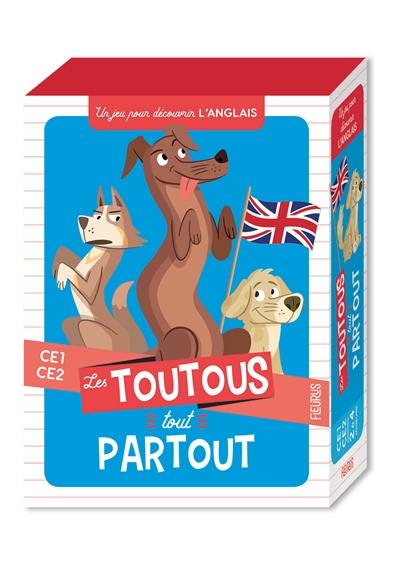 Les toutous tout partout, CE1, CE2 : un jeu pour découvrir l'anglais