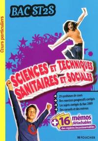 Sciences et techniques sanitaires et sociales, bac ST2S