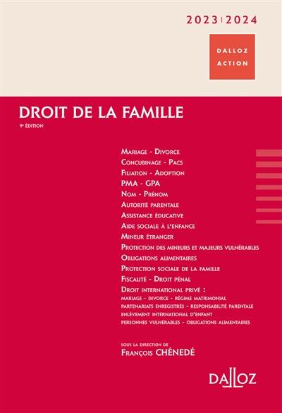 Droit de la famille 2023-2024