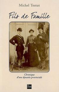 Fils de famille : chronique d'une dynastie provinciale