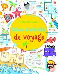 Cahier d'activités de voyage