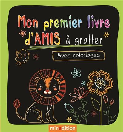 Livre à gratter avec autocollants Chevaux - Plus de Eva