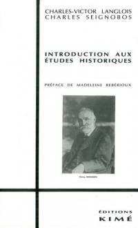 Introduction aux études historiques