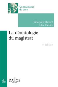 La déontologie du magistrat