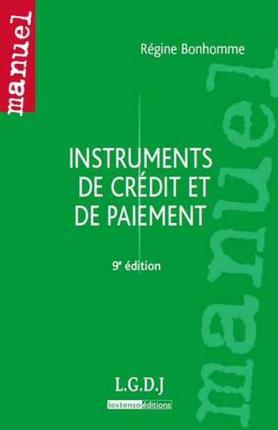 Instruments de crédit et de paiement