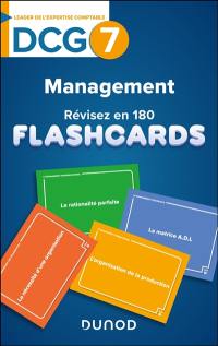 DCG 7, management : révisez en 180 flashcards