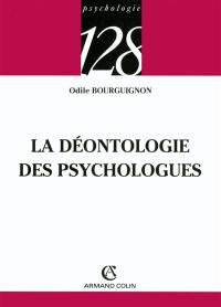 La déontologie des psychologues