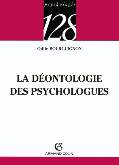 La déontologie des psychologues