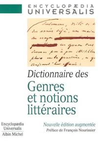 Dictionnaire des genres et notions littéraires