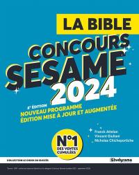 La bible concours Sésame 2024