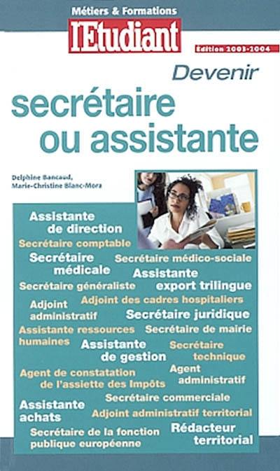 Devenir secrétaire ou assistante