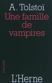 Une famille de vampires