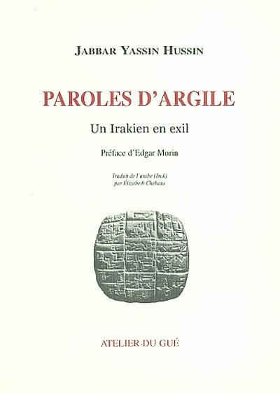 Paroles d'argile : un Irakien en exil