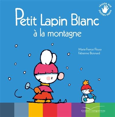 Petit Lapin blanc à la montagne