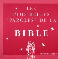 Les plus belles paroles de la Bible