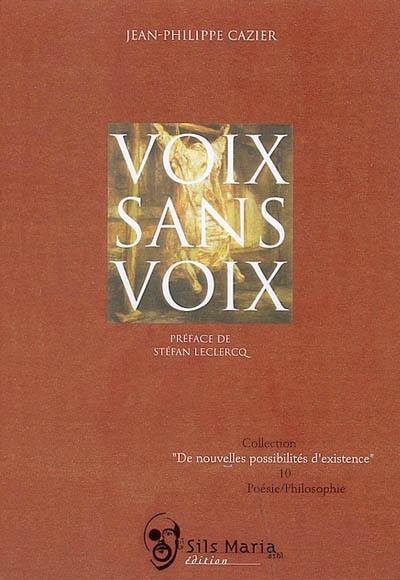 Voix sans voix