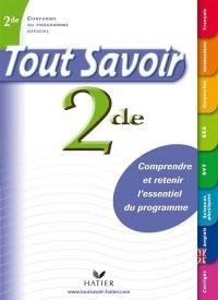 Tout savoir 2de