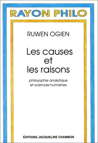 Les causes et les raisons : philosophie analytique et sciences humaines