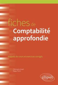 Fiches de comptabilité approfondie : rappels de cours et exercices corrigés