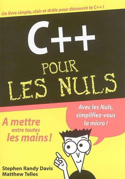 C++ pour les nuls