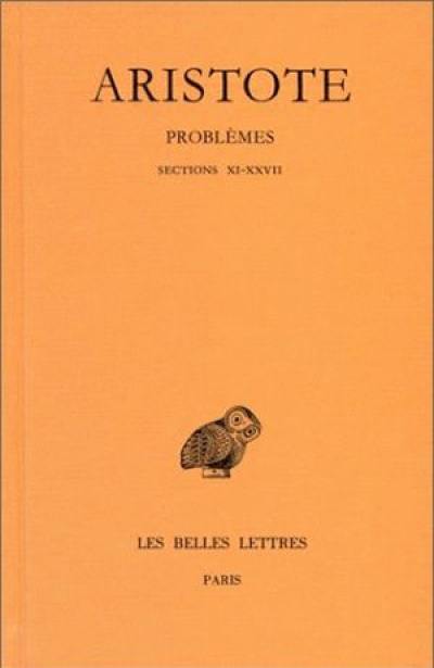 Problèmes. Vol. 2. Sections XI-XXVII