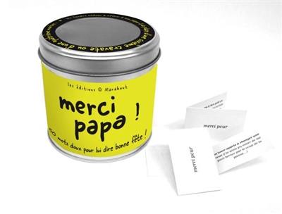 Merci papa ! : 50 mots doux pour lui dire bonne fête !