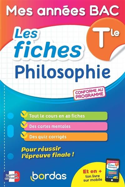 Philosophie terminale : les fiches : nouveau bac