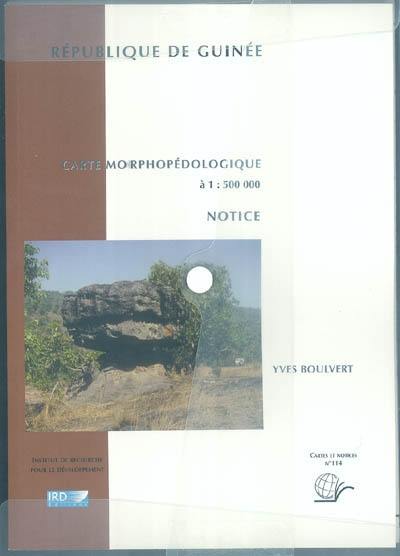 Carte morphopédologique de la République de Guinée : 1:500.000
