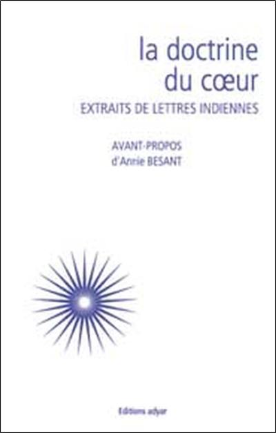 La doctrine du coeur : extraits de lettres indiennes